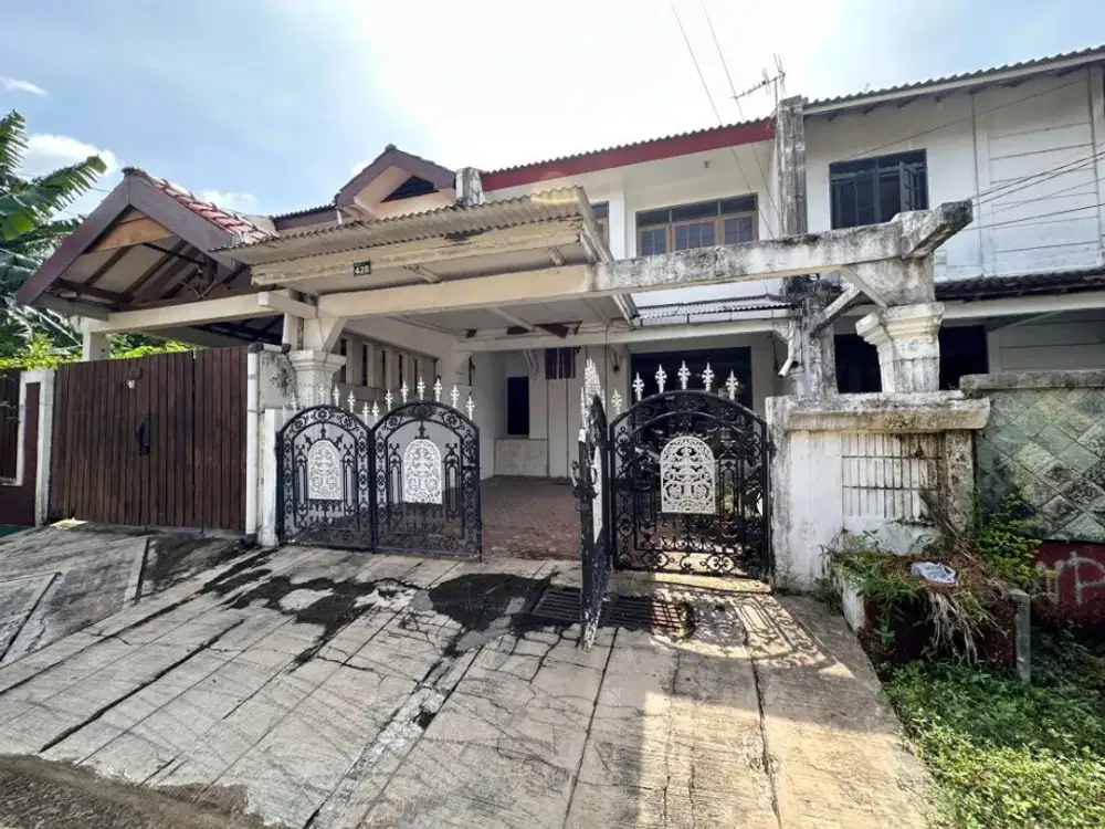 Rumah Hitung Tanah ada Hal Belakang di Jl Kalimantan Cinere