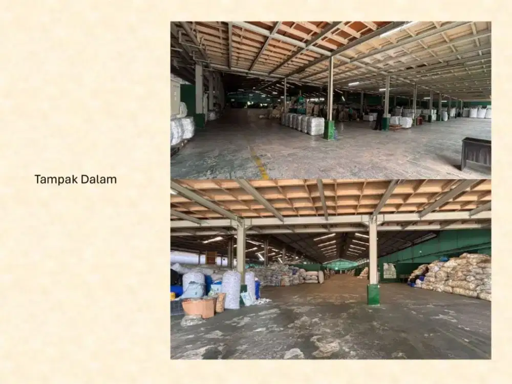 Dijual Pabrik Kawasan Industri Cikupa Tangerang