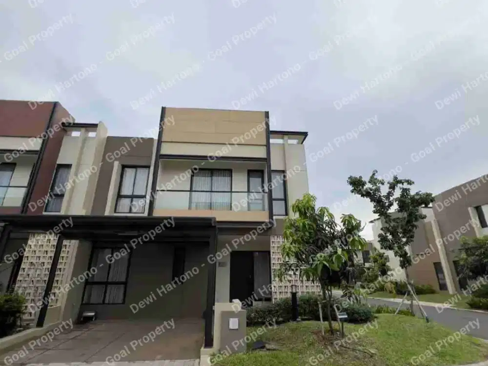 Dijual Rumah Premium Lebar 9 Hoek di Cluster Carson Symphonia Gading Serpong