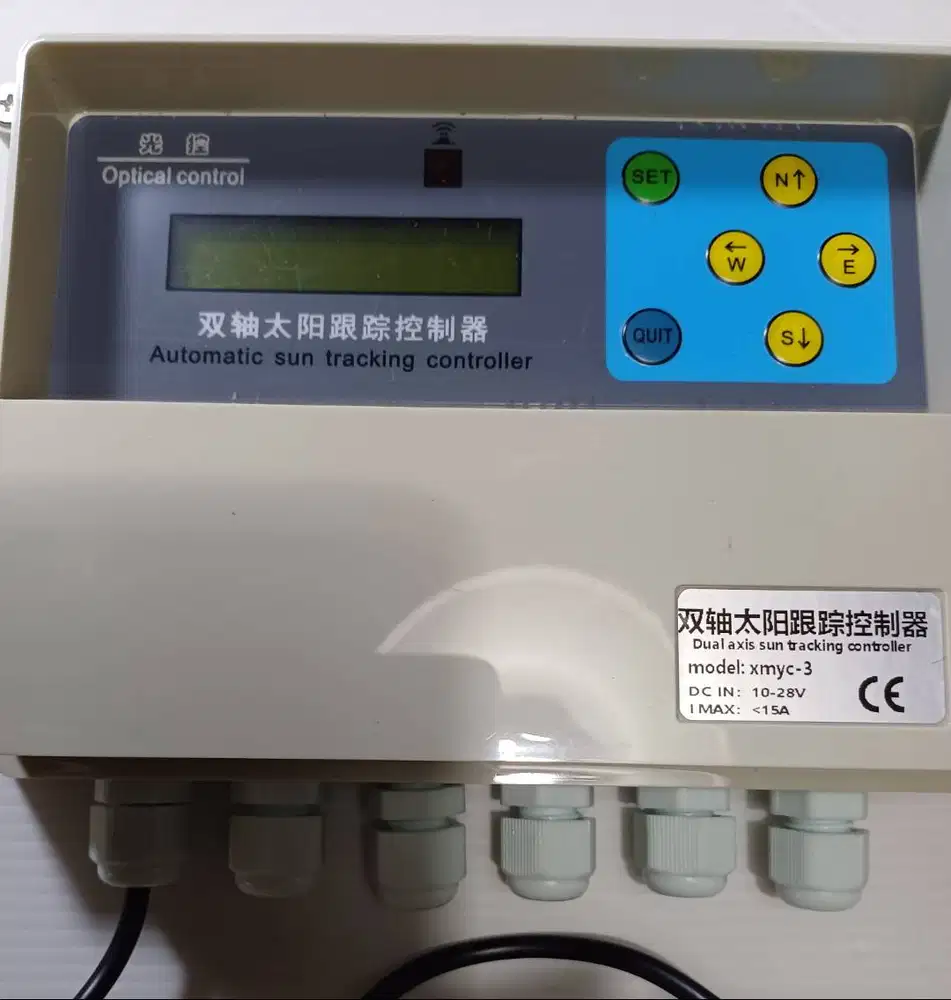 Dual-axis Solar Tracking Controller XMYC-3 + Wind Sensor