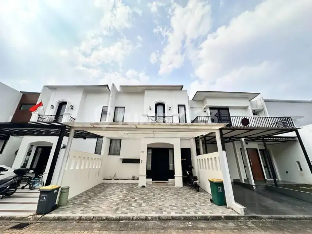 Rumah 2 Lantai mediteranian di Andara