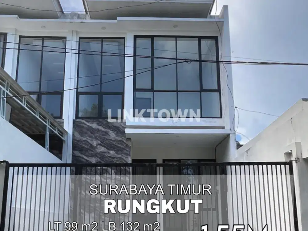 Baru Gress Harga Termurah Nego Rumah 2 Lantai di Rungkut Surabaya