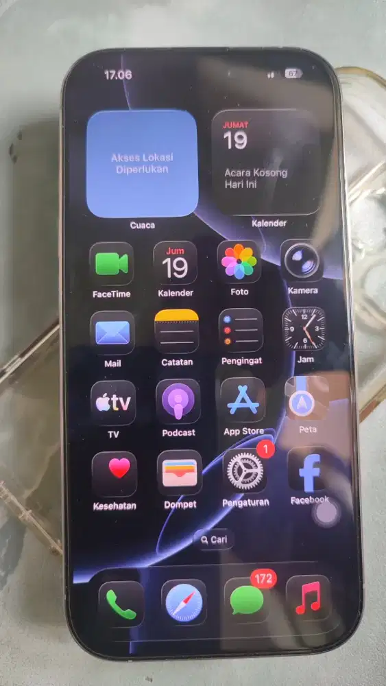 I phone 16 pro  128 GB wrn natural titanium