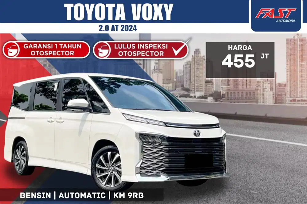 LOW KM.9RB & GOOD CONDITION TOYOTA VOXY 2024 2.0 AT