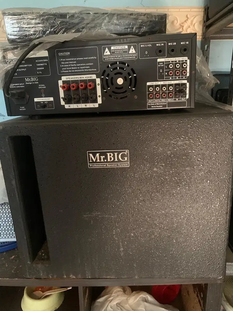 Mr.BIG MB-7080 PRO + 2 Speaker