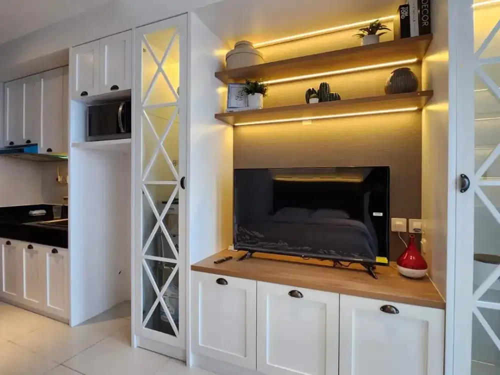 Sewa Apartemen Roseville SOHO & Suite BSD – Studio Eksklusif Baru Murah Fully Furnished Elektronik