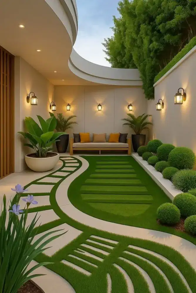 Jasa pembuatan taman korea taman sintetis taman minimalis dll #5