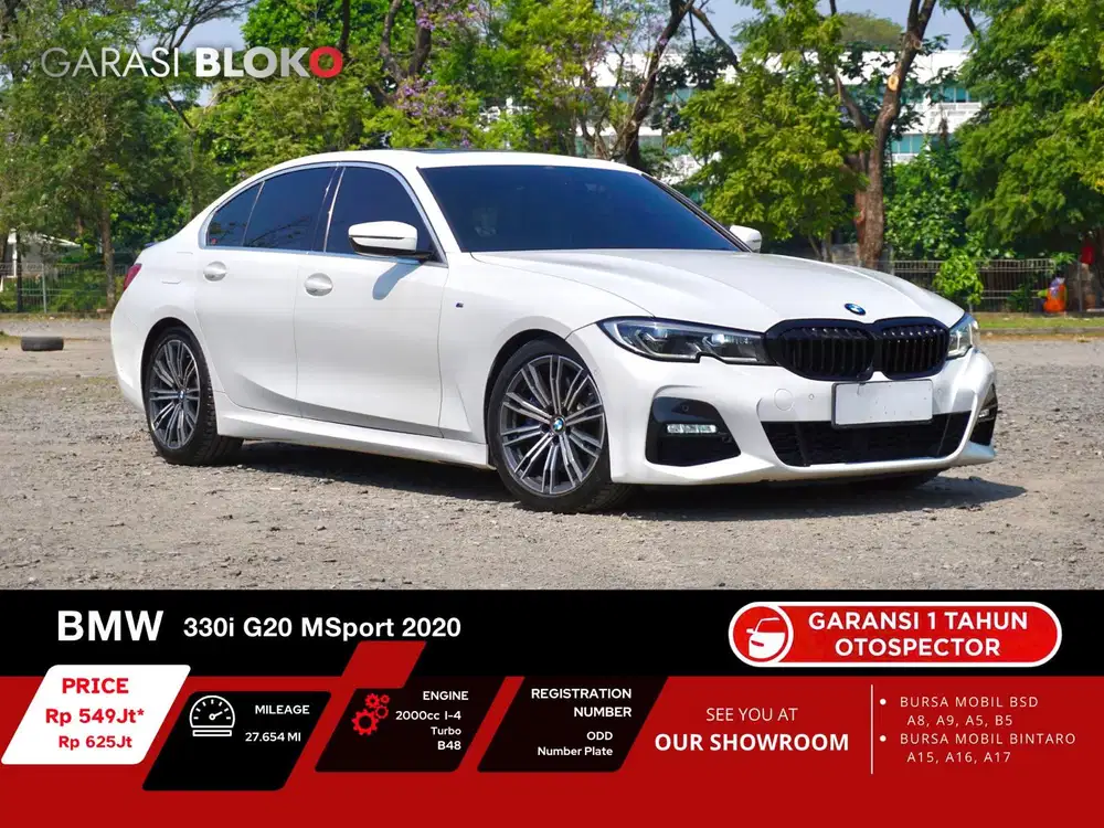 BMW 330i G20  MSport B48 2020/2022