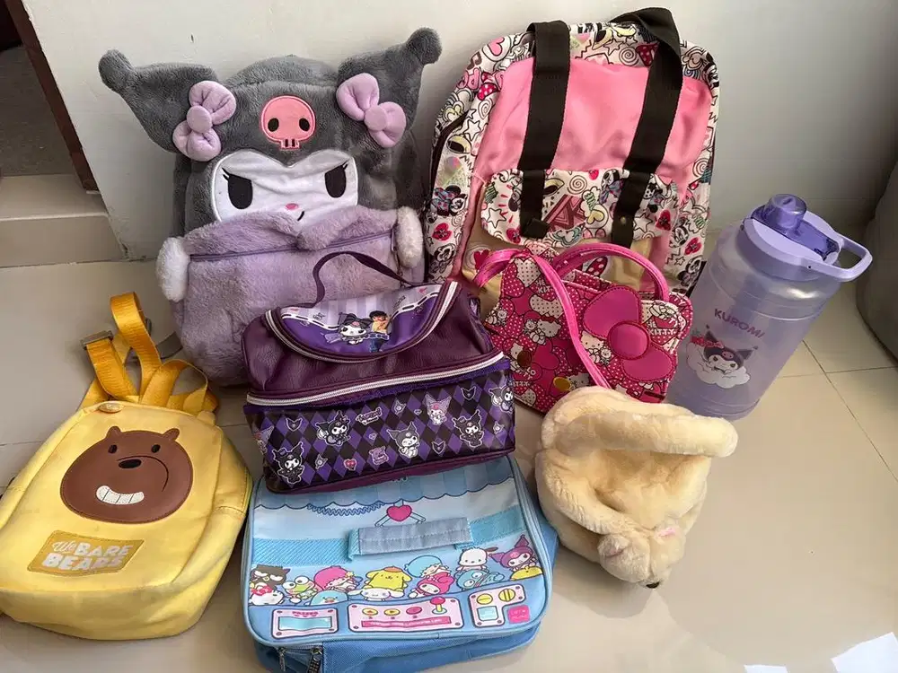 Tas anak perempuan 8 pcs