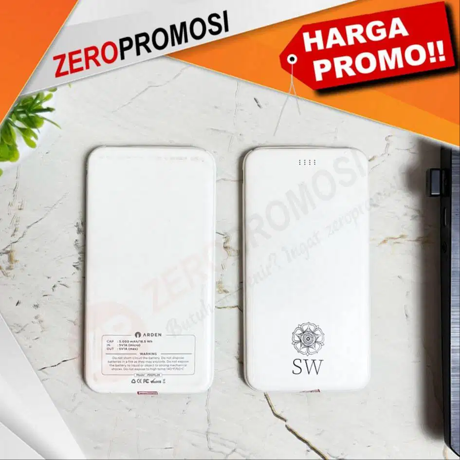 Powerbank P50PL26 5000mAh Custom Logo