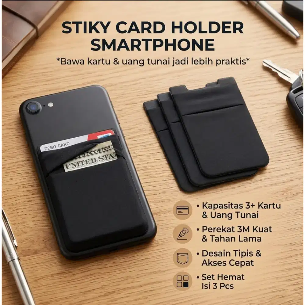 Sticky holder smartphone