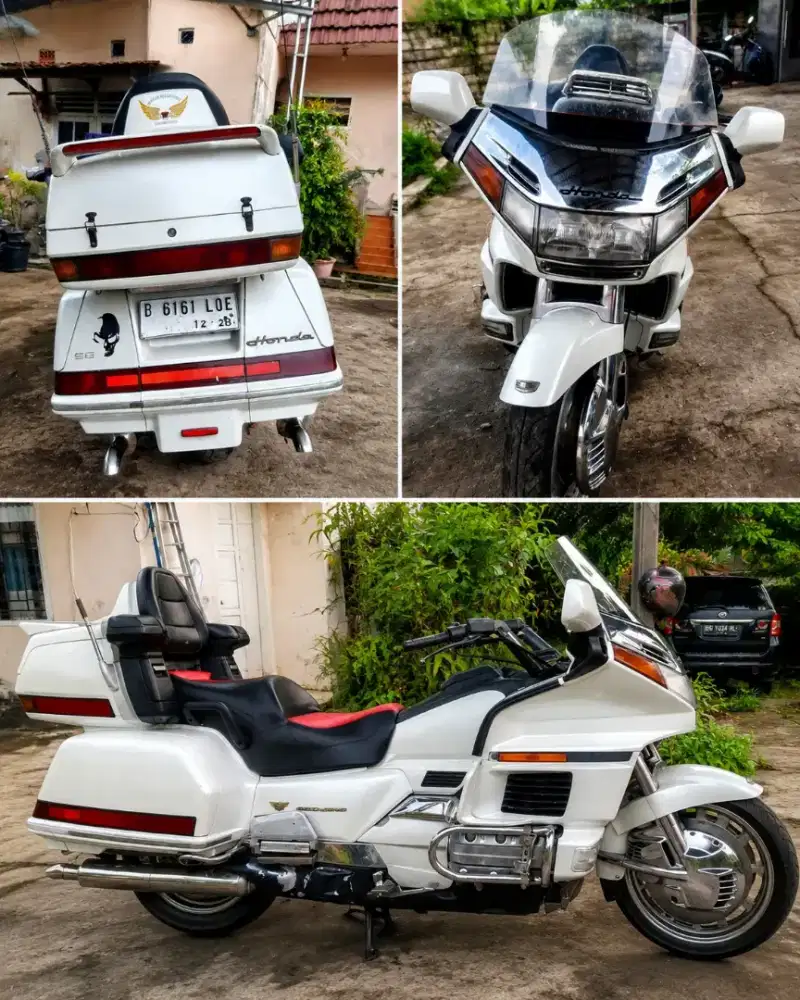 Motor Honda GL1500 Goldwing Putih