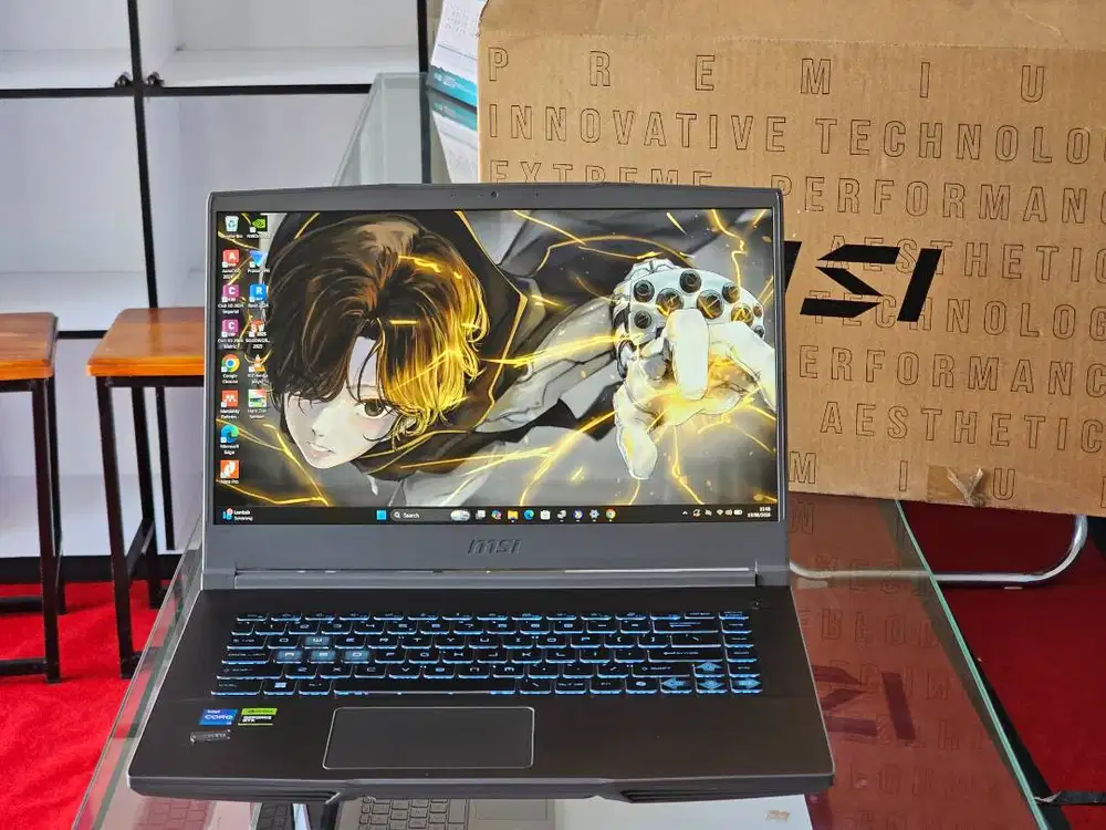 MSI THIN 15 B12UCX intel Core i7 Gen 12 Ram 16 GB SSD 1000 GB Nvidia