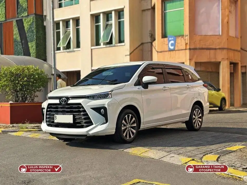 Jual Cepat : 2025 Toyota Avanza G 1.5 AT Putih Km 21rb Record Tdp 18jt