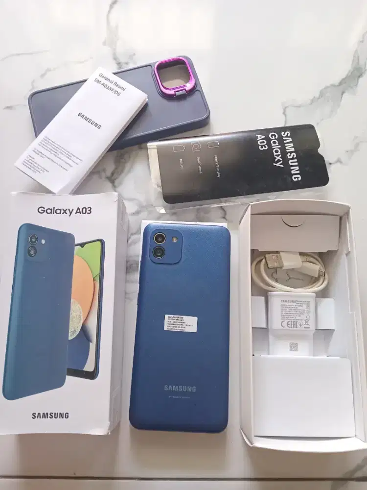 Hp Samsung Galaxy A03 Ram 4/64GB Fullset