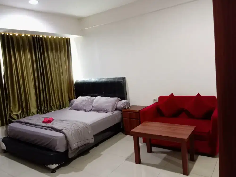 Dijual Apartement  hook Type 1 Bedroom Full Furnished di Grand Kemala Lagoon Bekasi Selatan