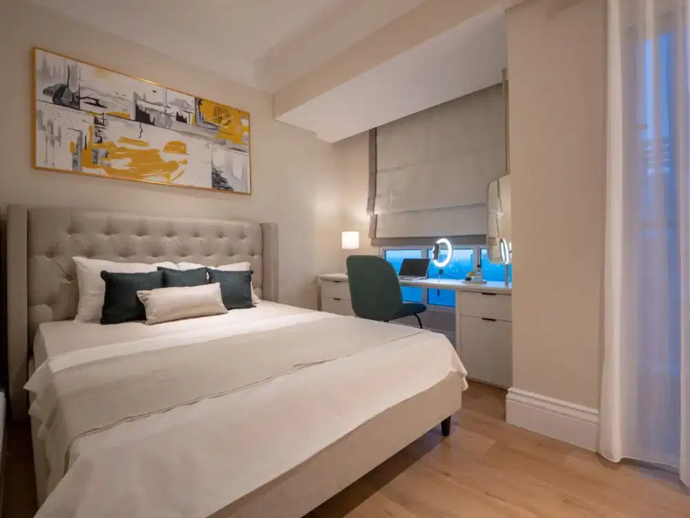 Sewa Apartemen Roseville SOHO & Suite BSD – 1 BR Eksklusif Baru Murah Fully Furnished Electronic