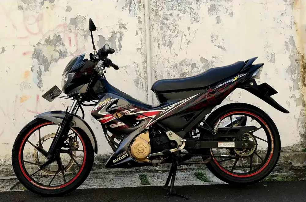 Suzuki satria fu150 scs 2012 barong hitam ori standar