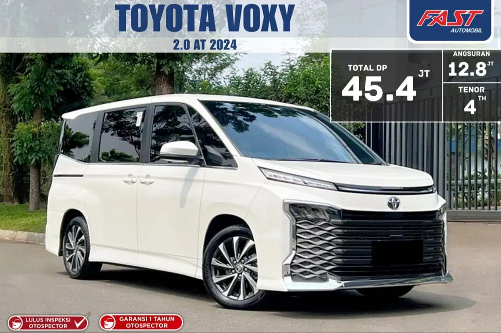 LOW KM PJAK PNJG GARANSI 1TH TOYOTA VOXY 2024 2.0 METIK