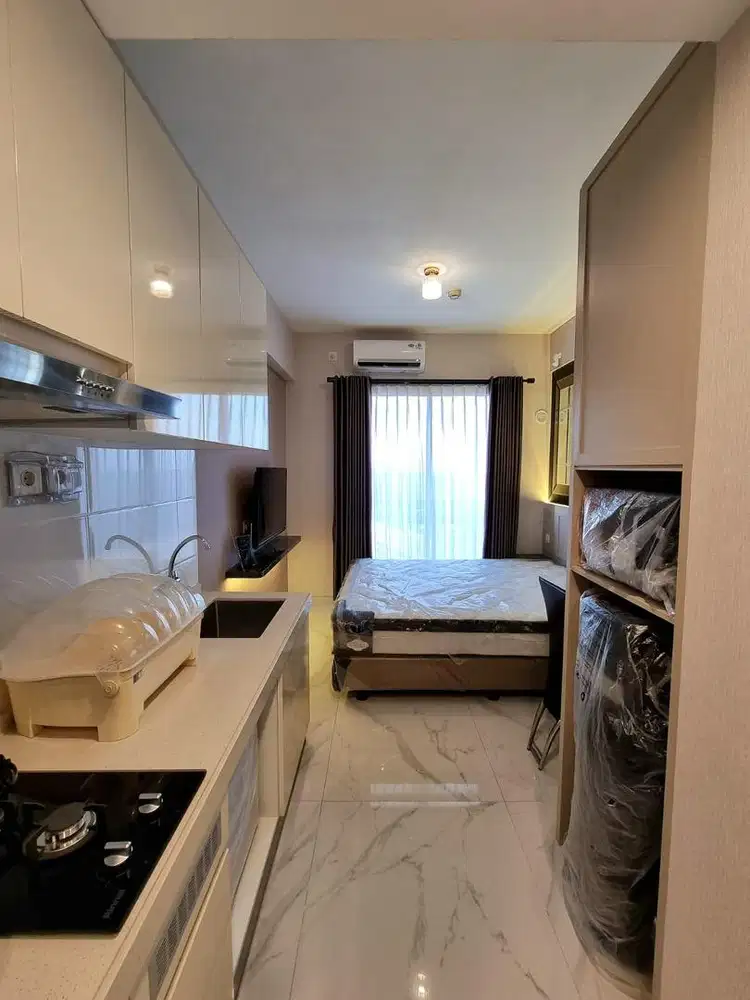Sewa cepat skyhouse bsd city, bisa bulanan, type studio furnished.