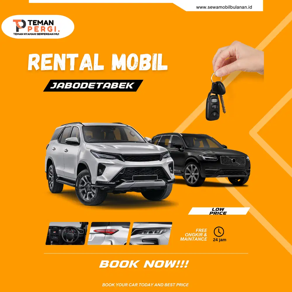 Gak ribet soal persyaratan, RENTAL MOBIL BULANAN PROSES SATSET!