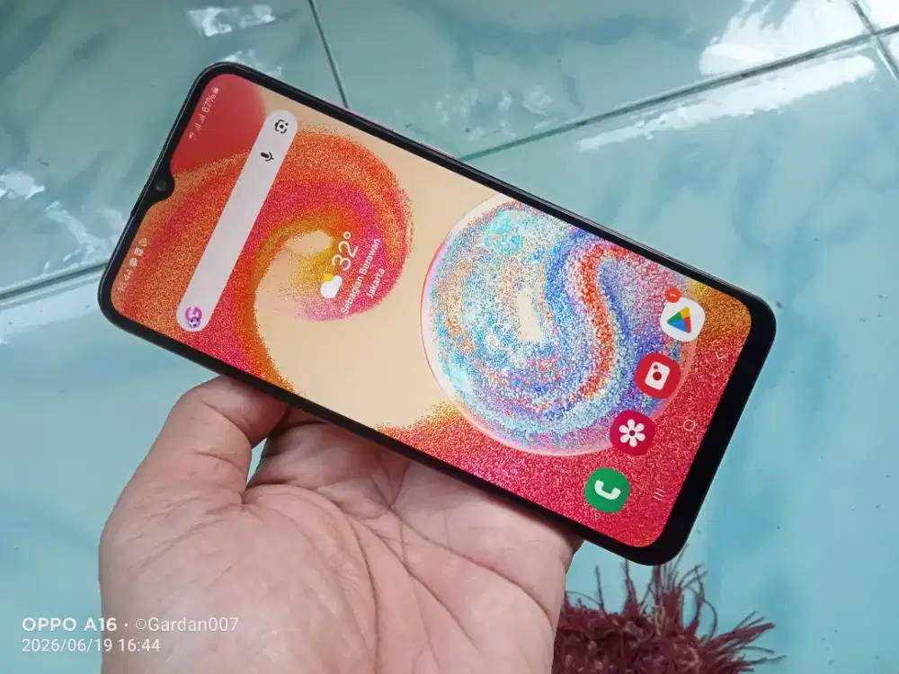 Samsung A04E 4G ram 3+4/32gb Normal Batangan