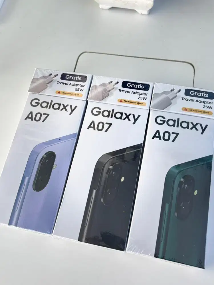 SAMSUNG A07 4/128 NEW BERGARANSI HARGA PROMO