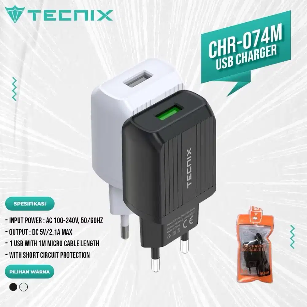 charger satu set tecnix
