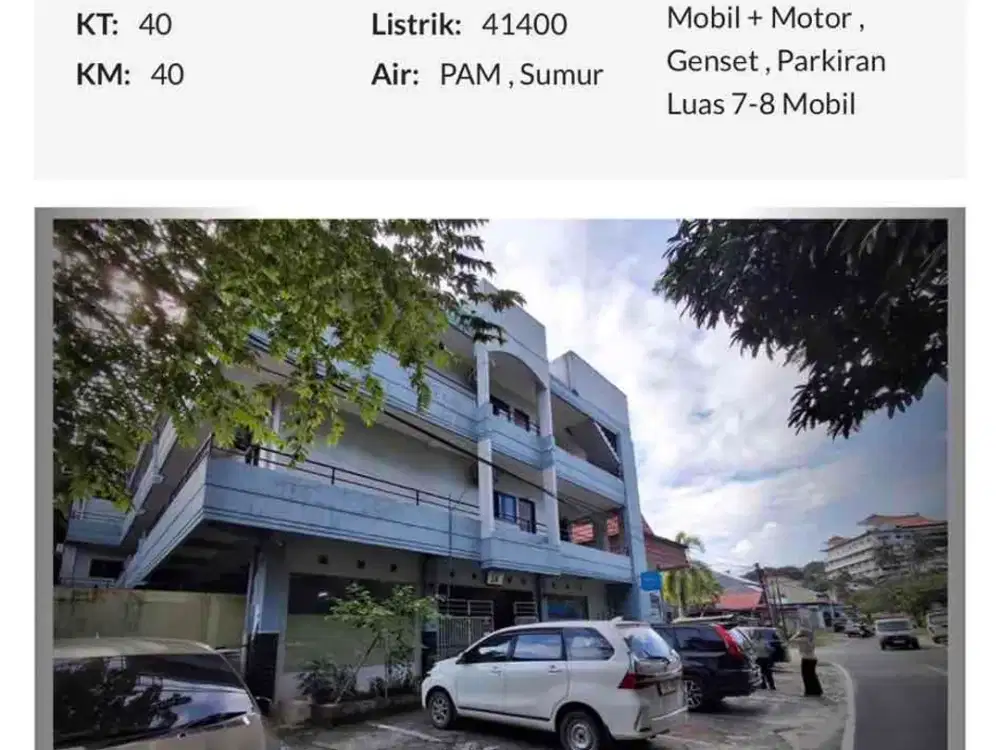 Di jual kost kostan 40 kamar Di pusat kota balikpapan Markoni dekat mall balikpapan rs restu ibu