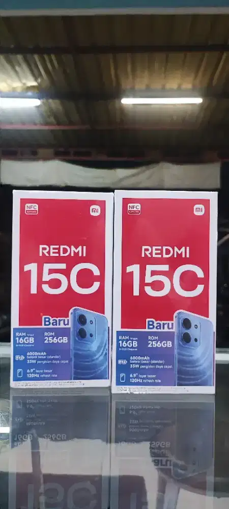 Redmi 15C 8/256 Baru Garansi Resmi Xiaomi Indonesia 15 Bulan