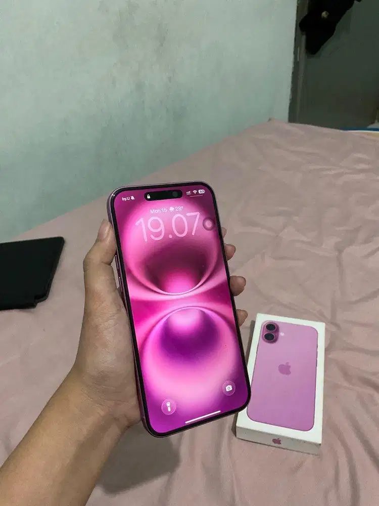 iPhone 16 Plus 128 Gb Pink Ex iBox garansi sampai bulan 10/2026