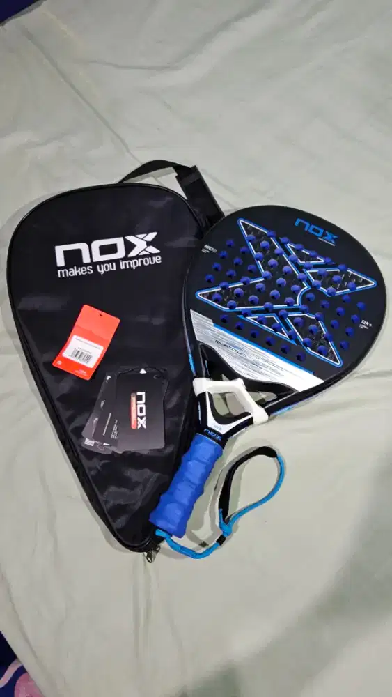 Raket Padel NOX - Quantum Cobalt 12K - 2025