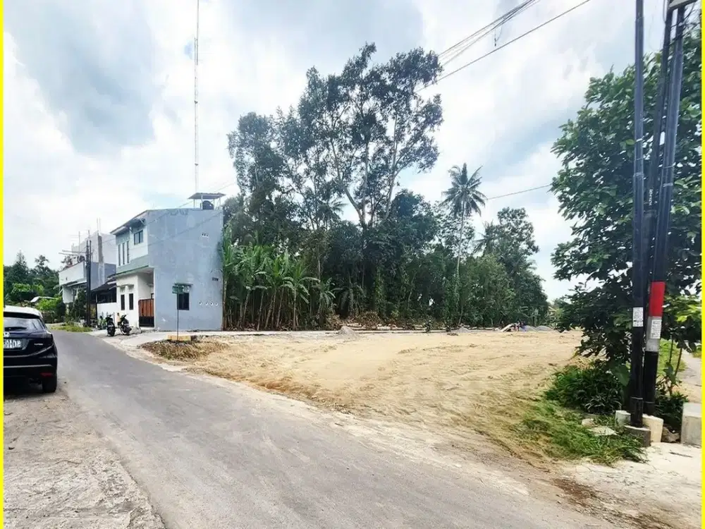 Dekat SD Model Tanah Jogja Dijual di Jl. Wedomartani