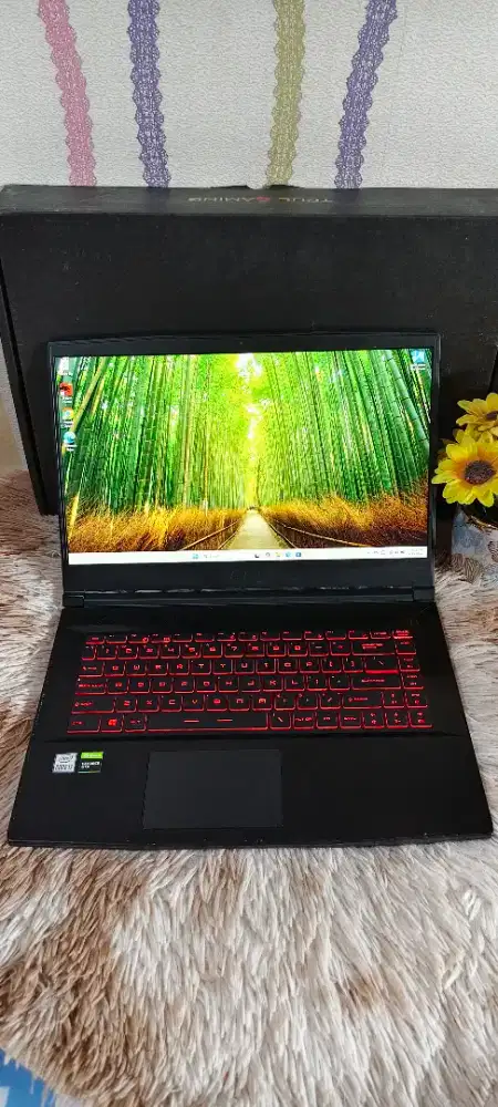 Msi GF63 Thin Gaming Design/i7-10750/8GB/512GB/GTX1650 4GB/15 FULLHD