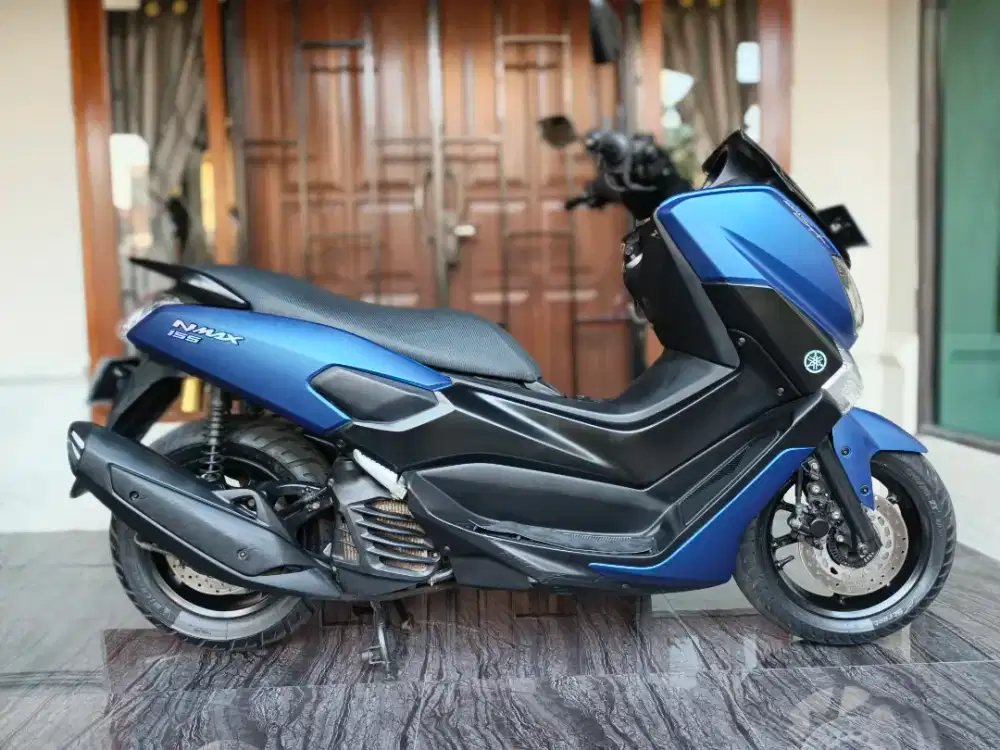 NMAX 2018 NON ABS PAJAK ON-LIKE NEW WARNA BIRU DOFF EMERALD SAPPHIRE