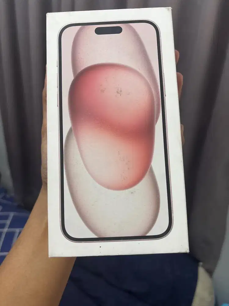 IPHONE 15 PLUS PINK GARANSI RESMI ON JULY 2027