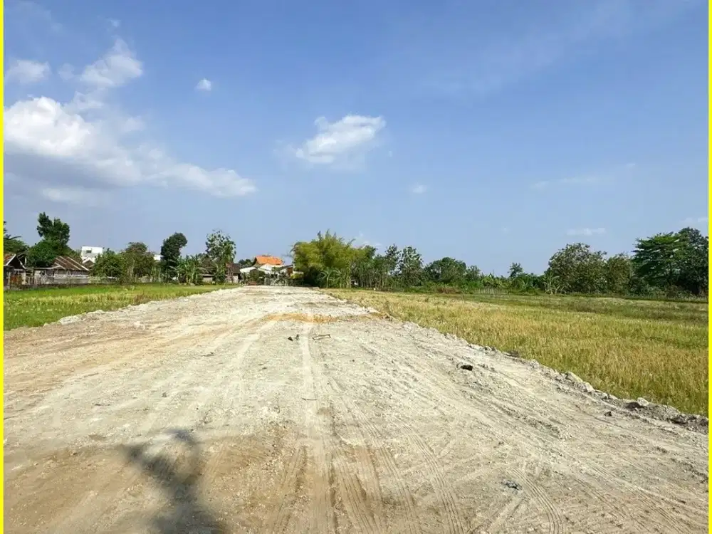 Tanah Dijual Jogja Godean Sleman Dekat Kampus UMY