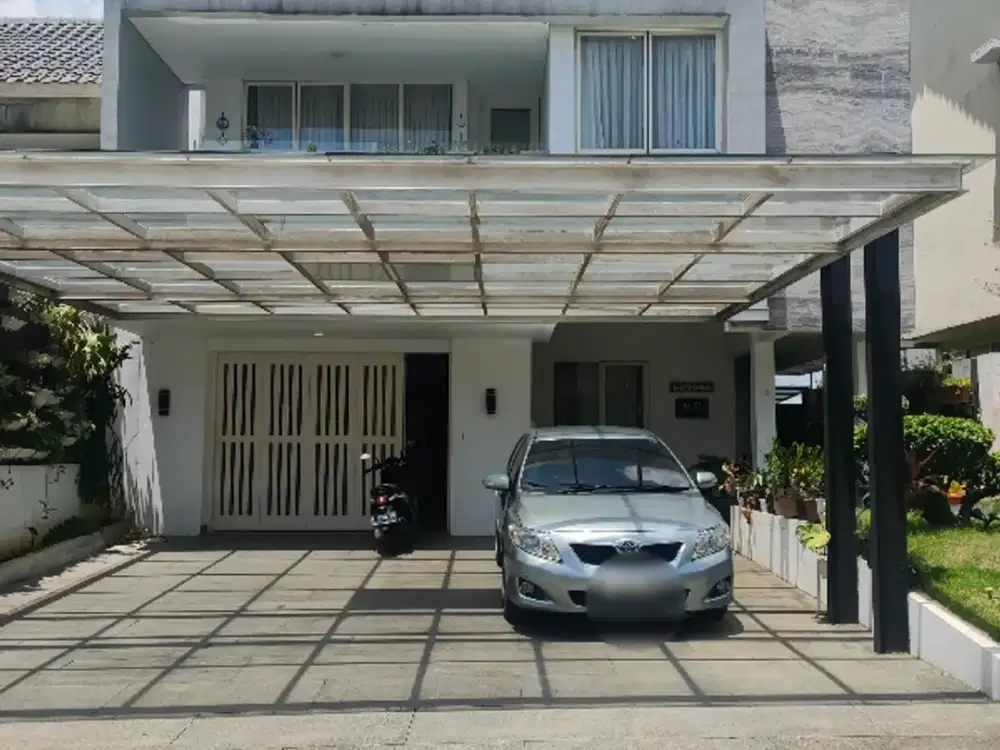 rumah bagus swimming pool di cluster depan sentul city