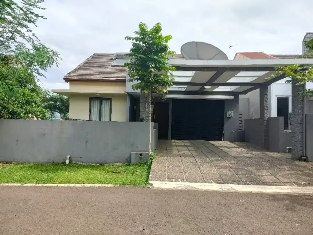 dijual cepat rumah dua lantai di sentul city bogor