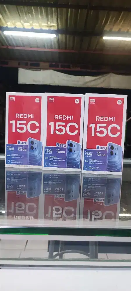 Redmi 15C 6/128 Baru Garansi Resmi Xiaomi Indonesia 15 Bulan