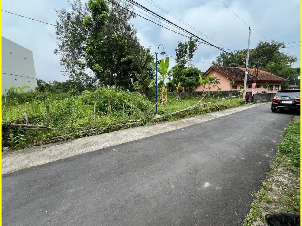 Tanah Jogja di Jl. Kaliurang Km.12 Dekat PonPes Pandanaran