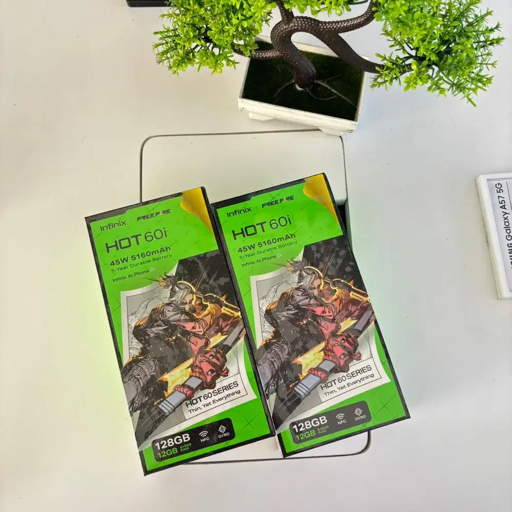 INFINIX HOT 60i 6/128 NEW BERGARANSI HARGA PROMO