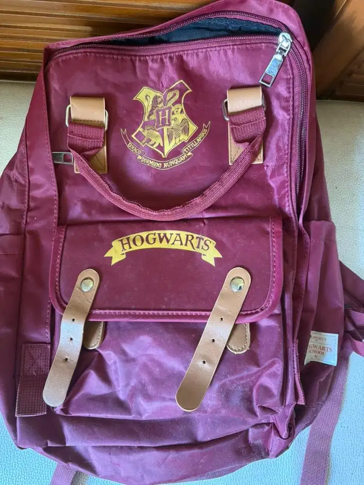 tas sekolah hogwarts harry potter orisinil