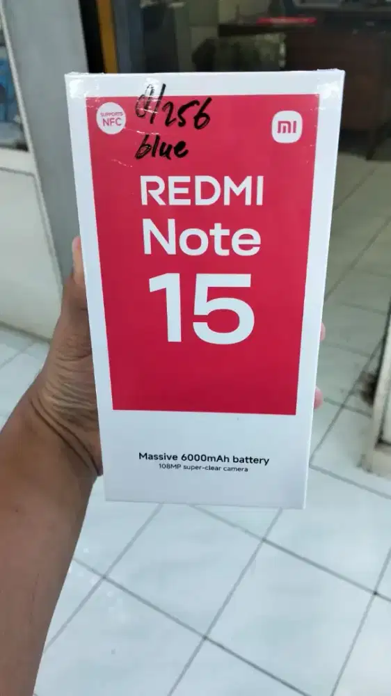 Xiaomi redmi note 15 (8/256) new spesial promo
