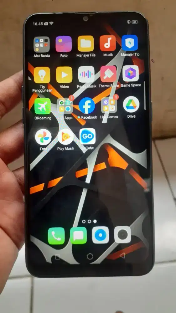 Oppo A5s 4G 3/32 layar 6.3 inchi mulus