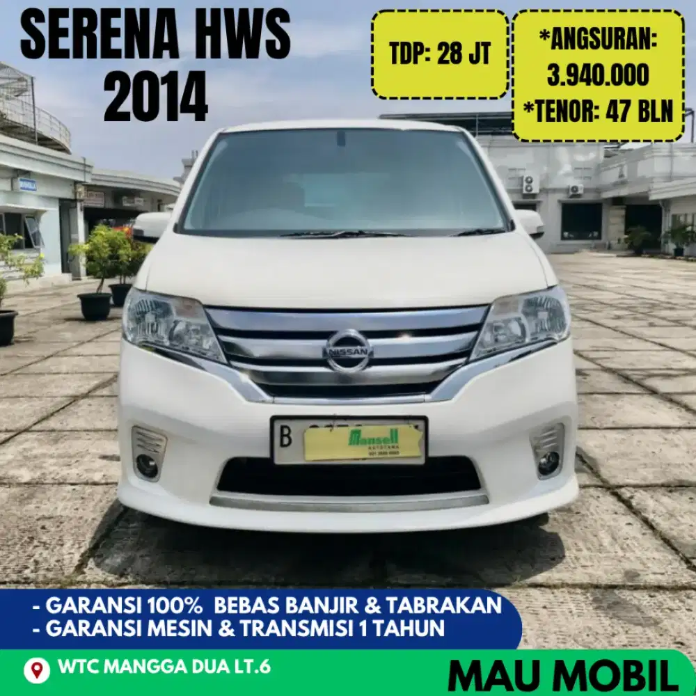 TDP 28JT, Serena HWS 2013/2014/2015 Putih