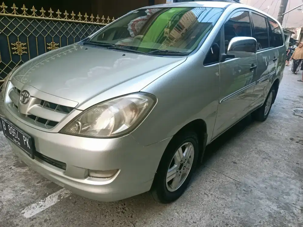 Jual kijang Innova g at 2006 pjk telat Agustus 2022 mobil aman lakban