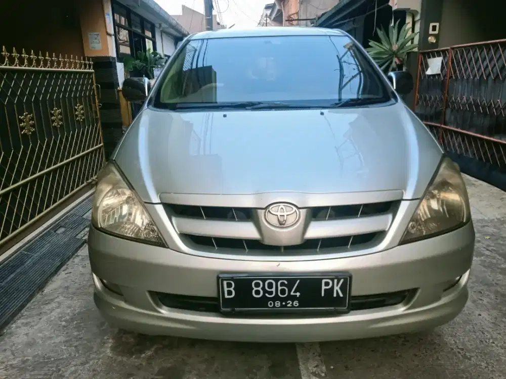 Jual kijang Innova g at 2006 pjk telat Agustus 2022 mobil aman lakban