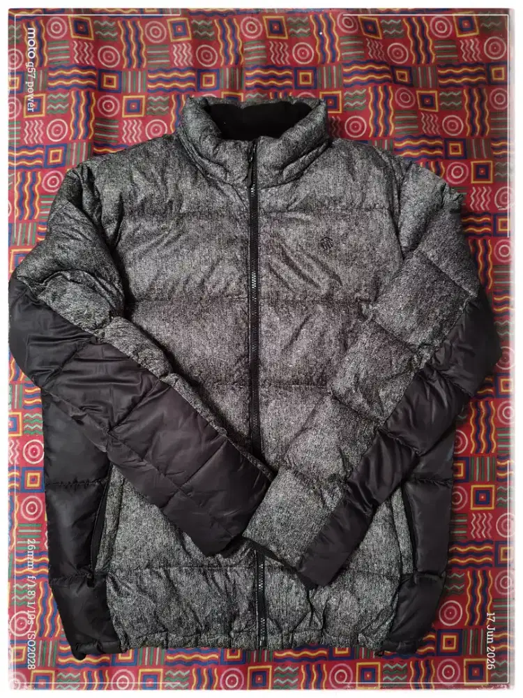 Jaket Bulang bulu angsa shimmer