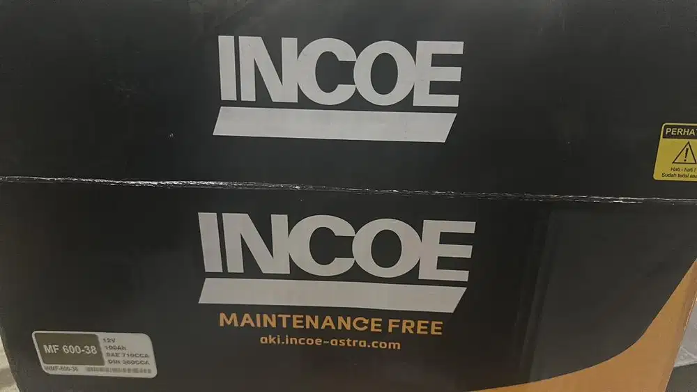 aki incoe mf 600-38 | 12v 100Ah
